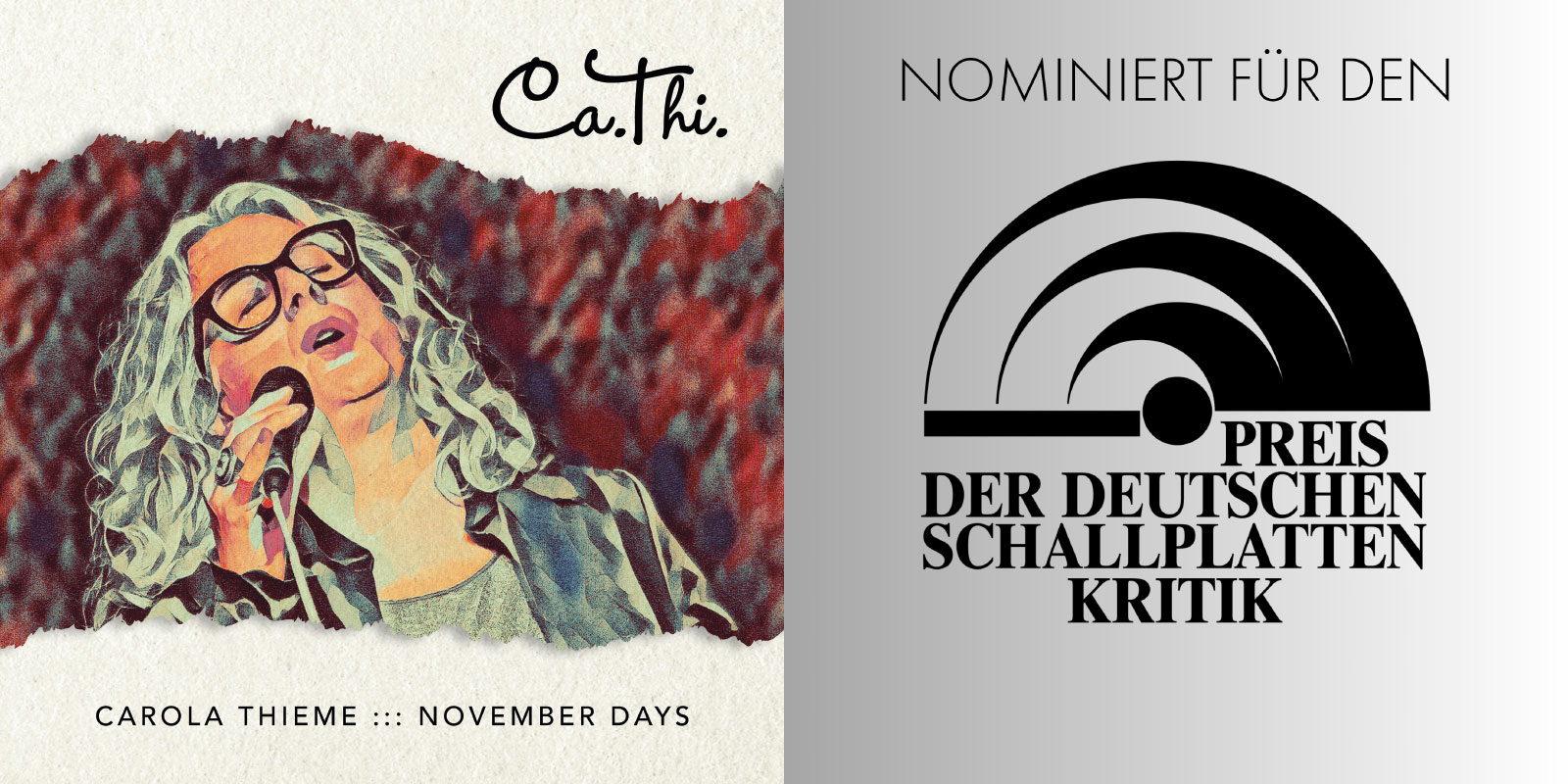 Nominiert für den Preis der deutschen Schallplattenkritik