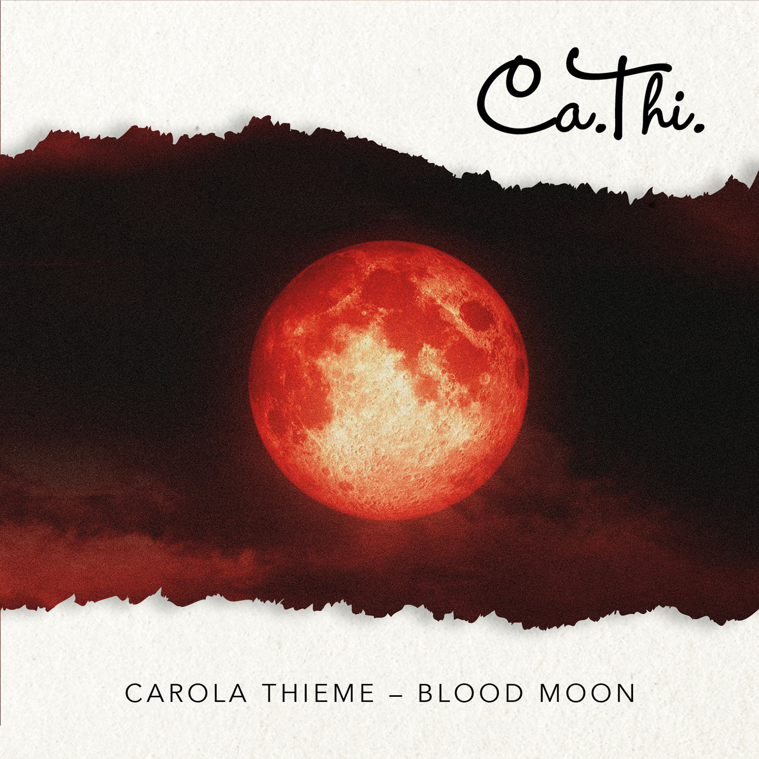CD Cover Carola Thieme BLOOD MOON